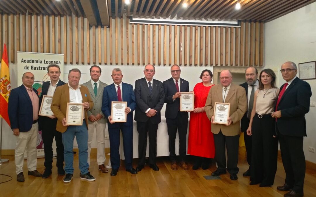 El Consejo Comarcal, reconocido como Mejor Institución por la Academia Leonesa de Gastronomía