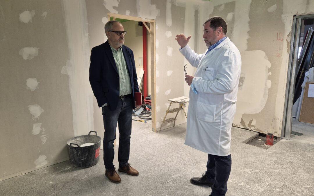 El presidente del Consejo visita las obras en el Hospital El Bierzo